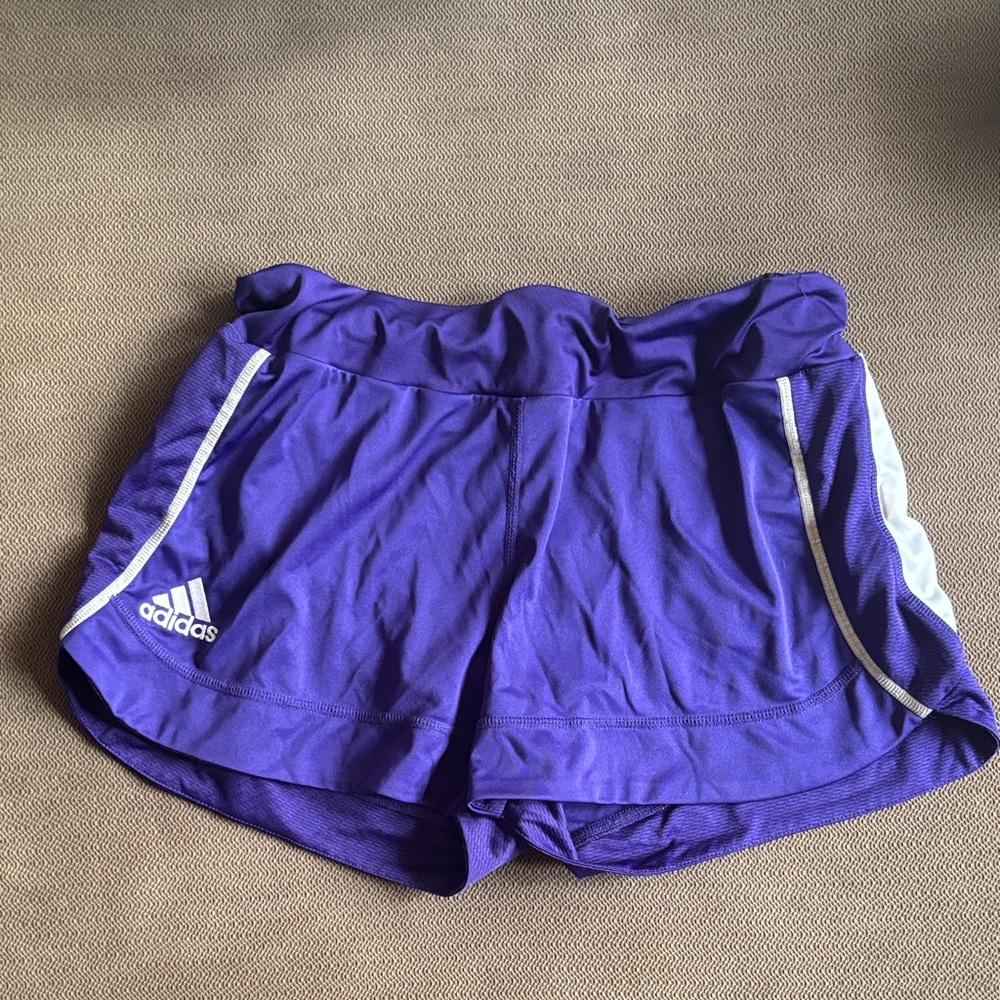 Adidas Women's Violet Athletic Shorts